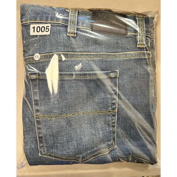 Lucky Brand 181 Men's Jeans Blue, Relaxed Straight (44/30) - Picture 16 of 16